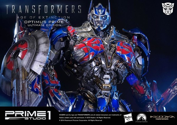 2000 MMTFM 08 Optimus Prime Ultimate Edition Transformers Age Extinction Statue From Prime 1 Studio  (37 of 50)